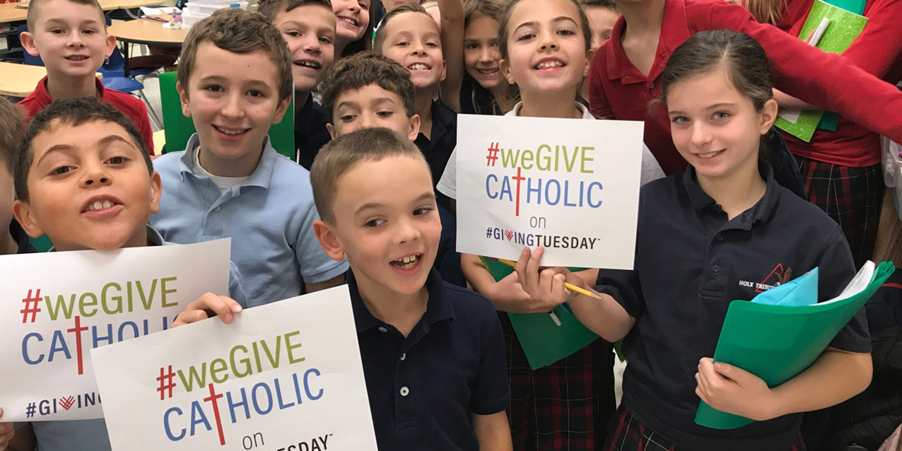 The Catholic Community Foundation raised record-breaking $1.86 million during #weGiveCatholic on Giving Tuesday