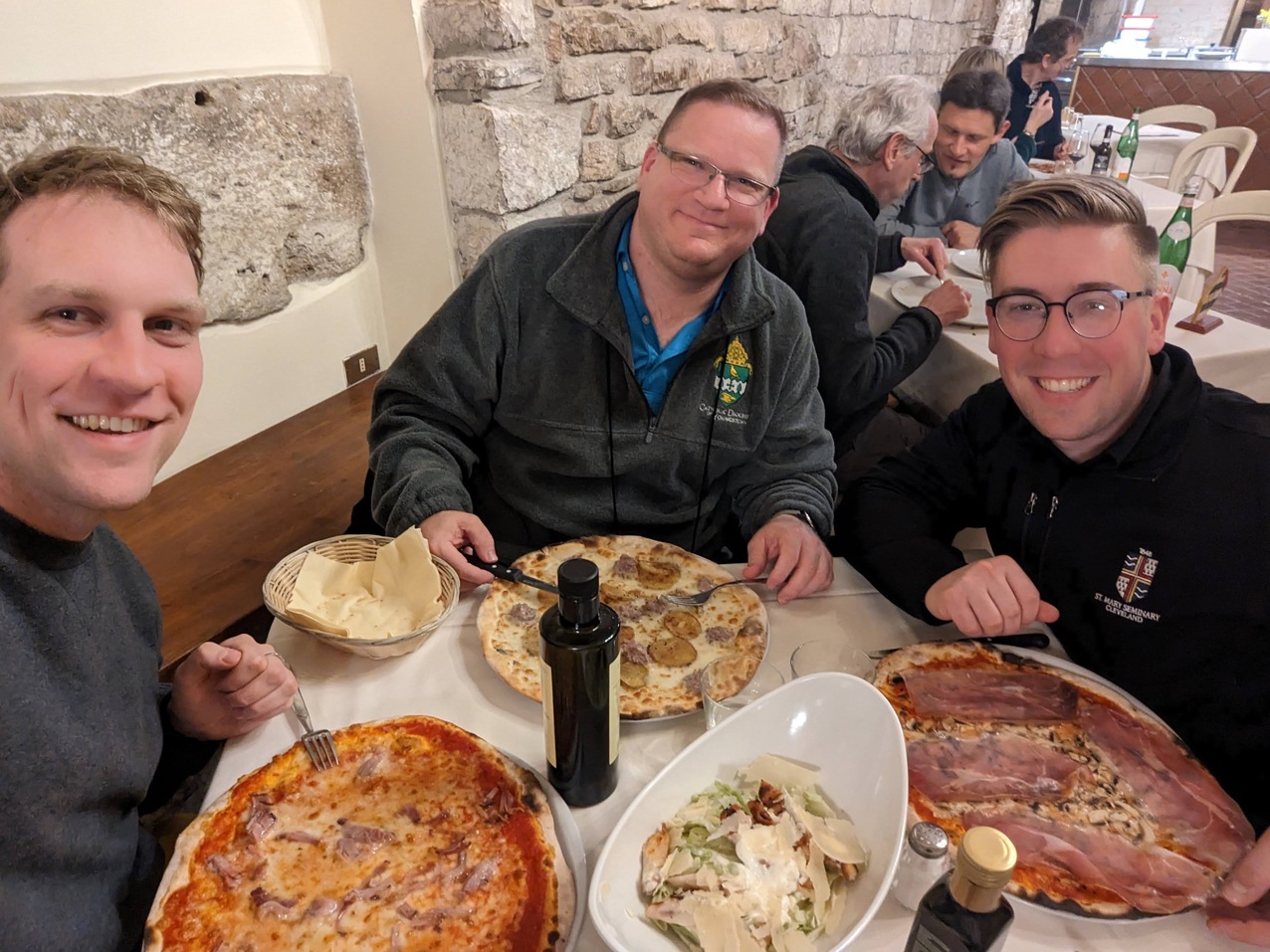 Day 7: Part of seminary group experiences Assisi