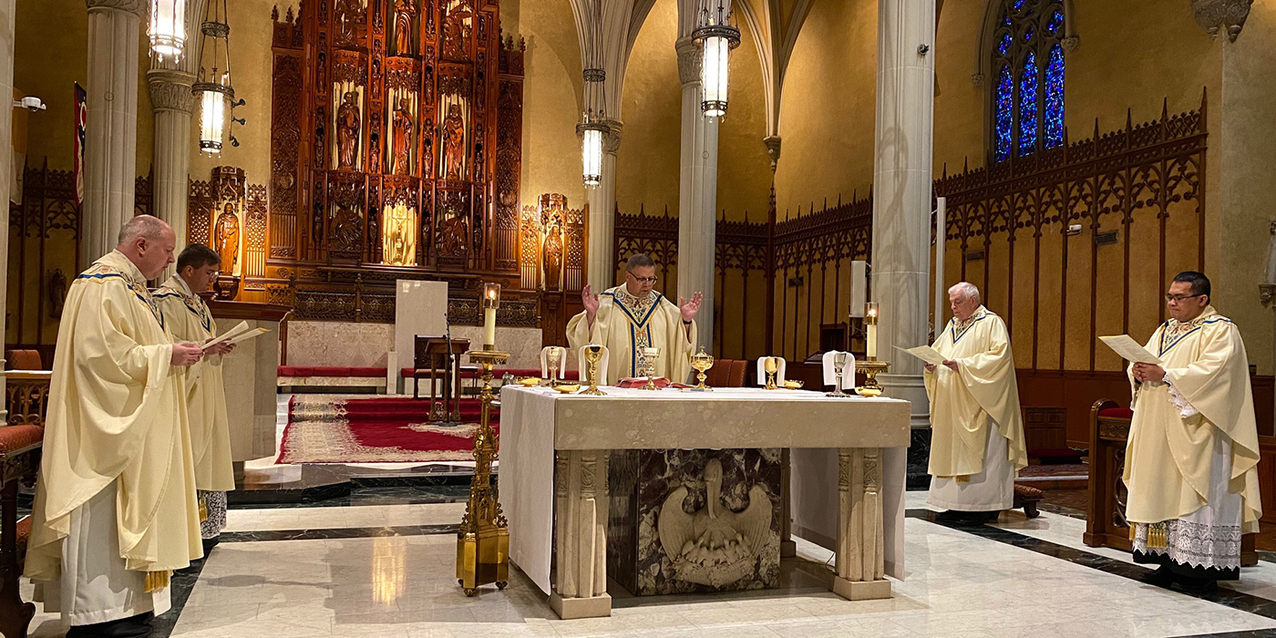 Holy Thursday’s Mass of the Lord’s Supper commemorates institution of the Eucharist