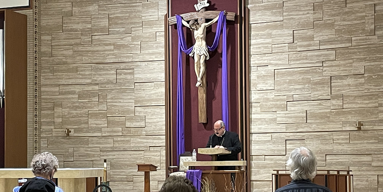 ‘You are not Without a Shepherd’ is topic of bishop’s Lenten talk 