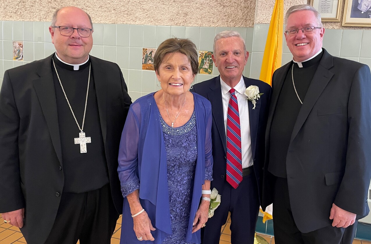 Joan and Lou Perry receive Archbishop Hoban Award for distinguished service to diocese
