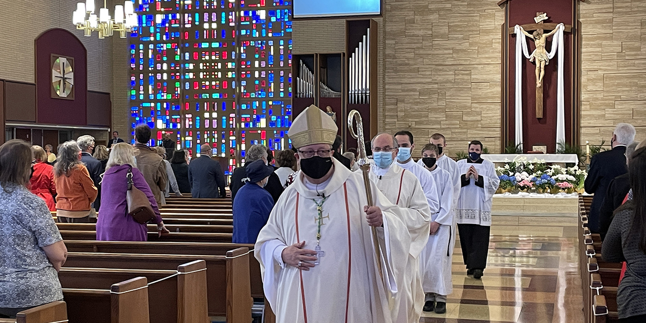 Father Matthew Byrne takes the reins as fourth pastor of St. John Bosco Parish