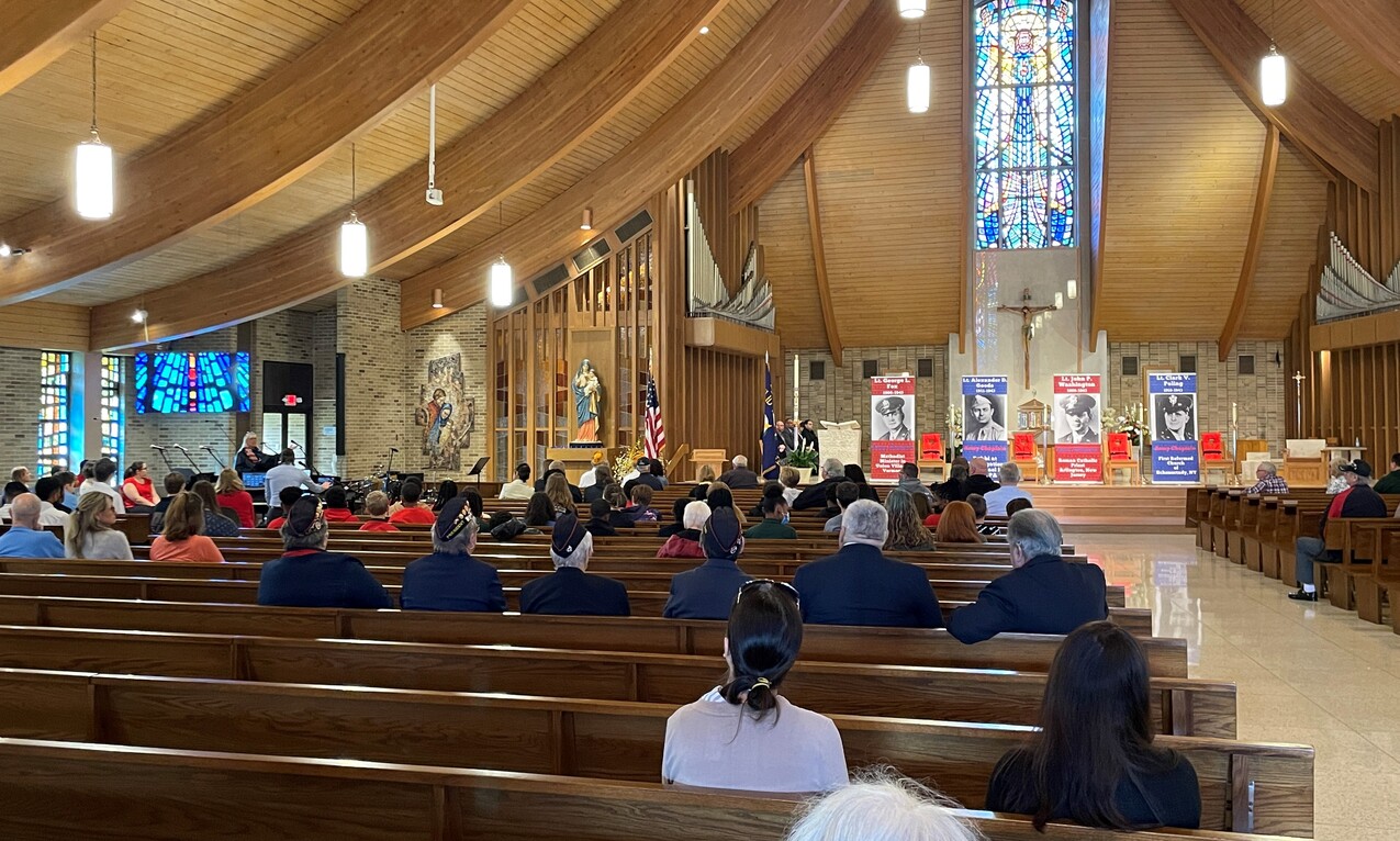 SS. Robert & William School ceremony honors sacrifice of Four Chaplains