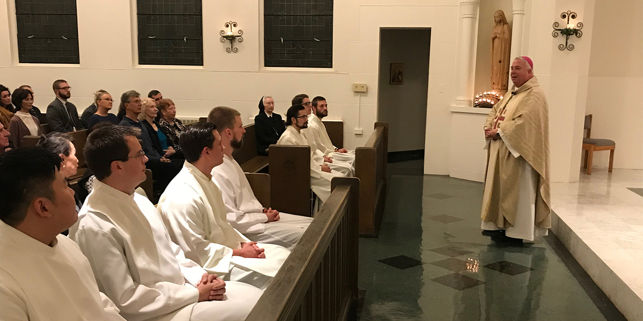 Seven seminarians instituted into ministry of lector
