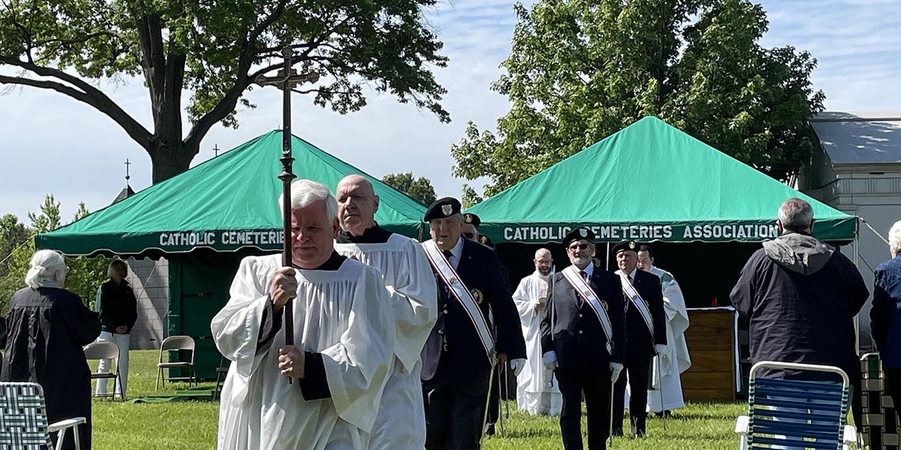 Masses scheduled at Catholic cemeteries on Memorial Day