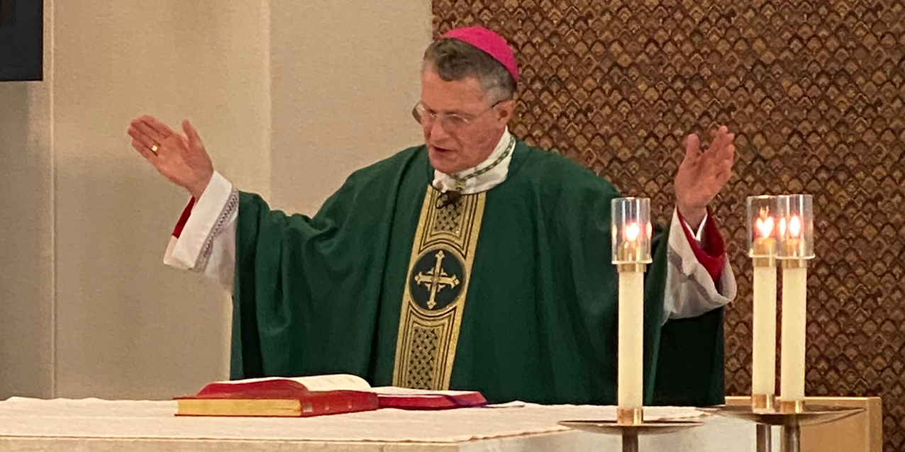 Archbishop Broglio celebrates Mass with diocesan seminary community
