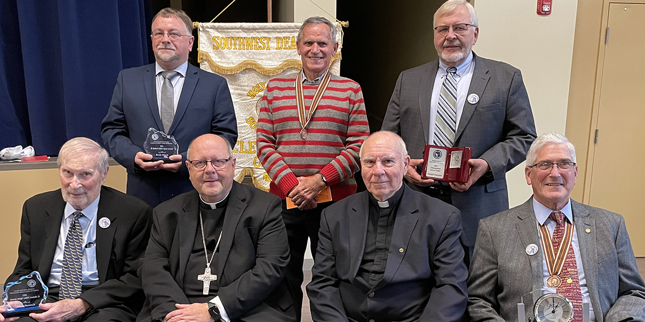 Diocesan Holy Name Societies gather for 65th  annual Bishop’s Banquet