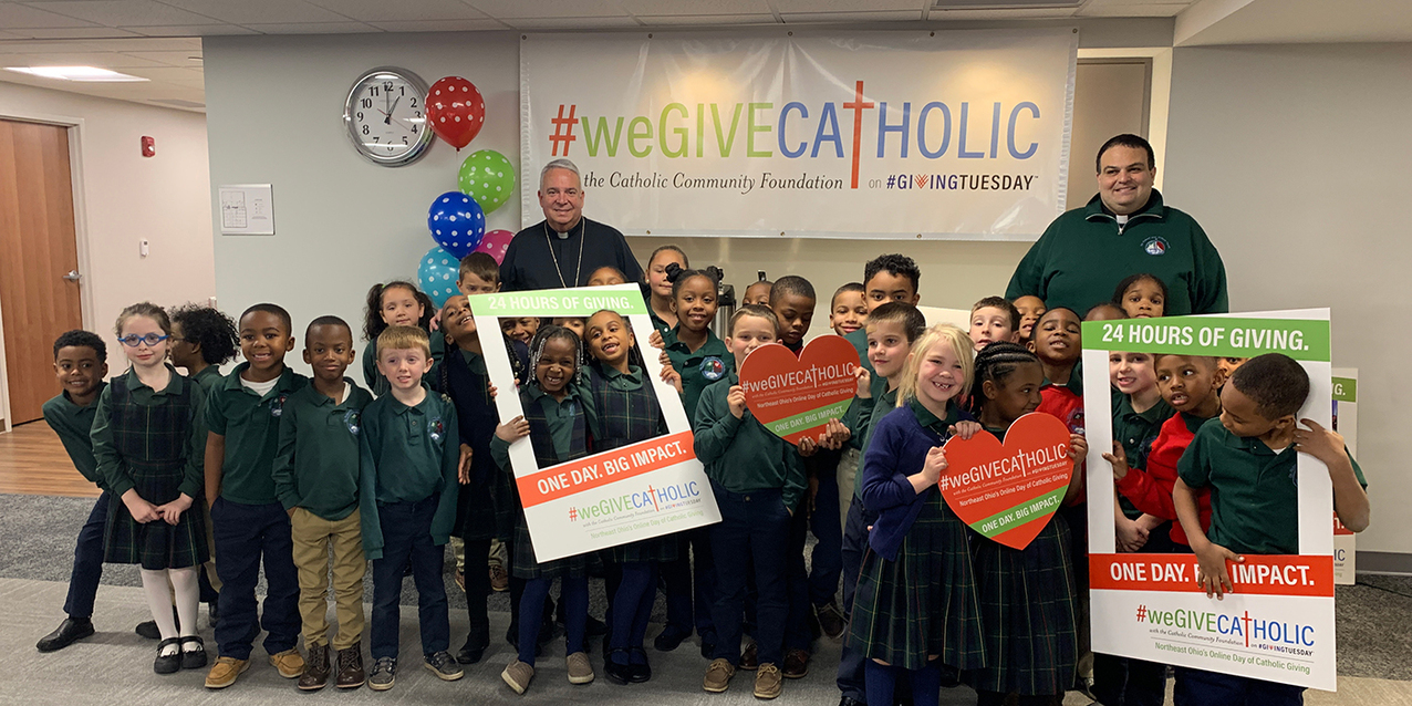 The Catholic Community Foundation raised record-breaking $1.86 million during #weGiveCatholic on Giving Tuesday