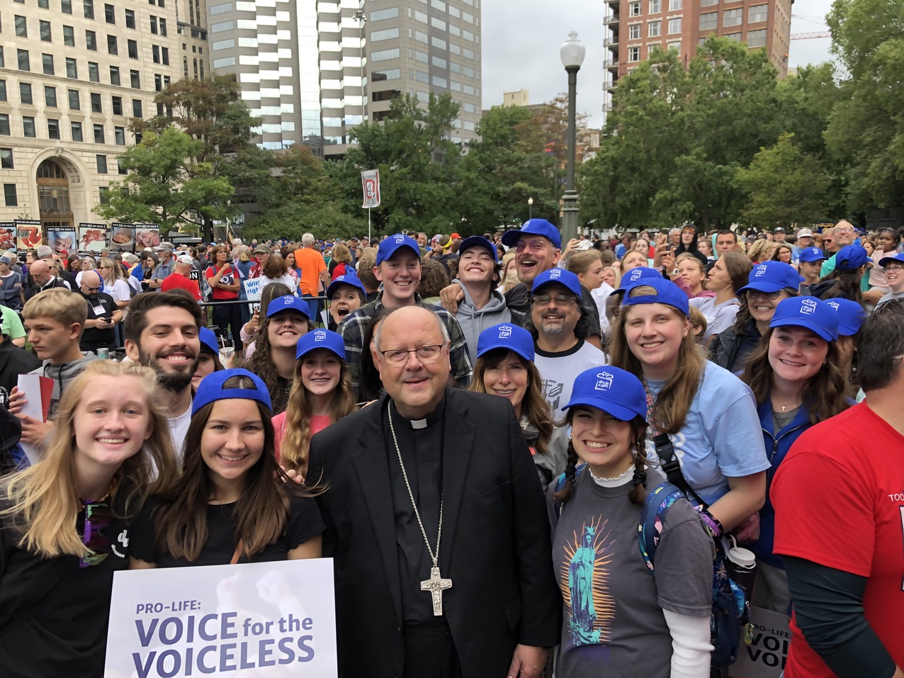 Diocesan delegation, Bishop Malesic participate in Ohio March for Life