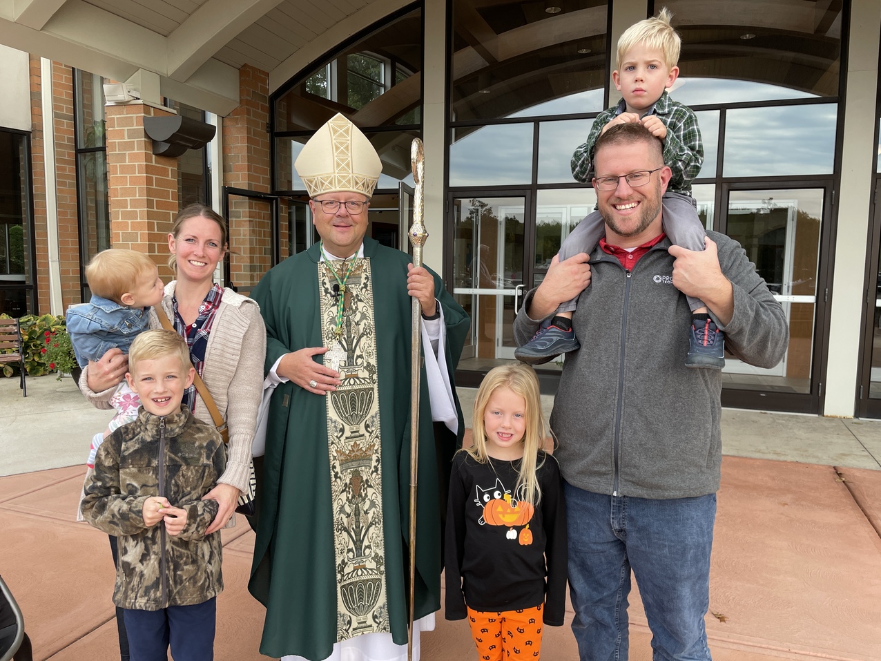 St. John Vianney parishioners mark Founders’ Day and more during bishop’s visit