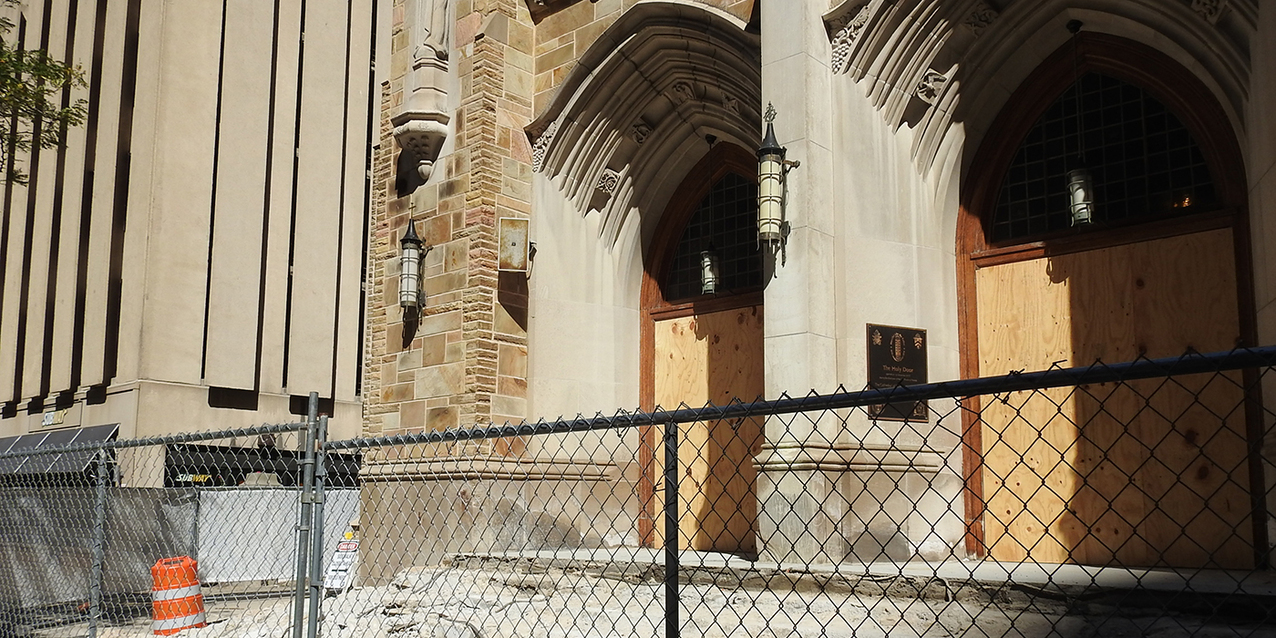 Construction at cathedral progresses in preparation for 175th  anniversary of diocese