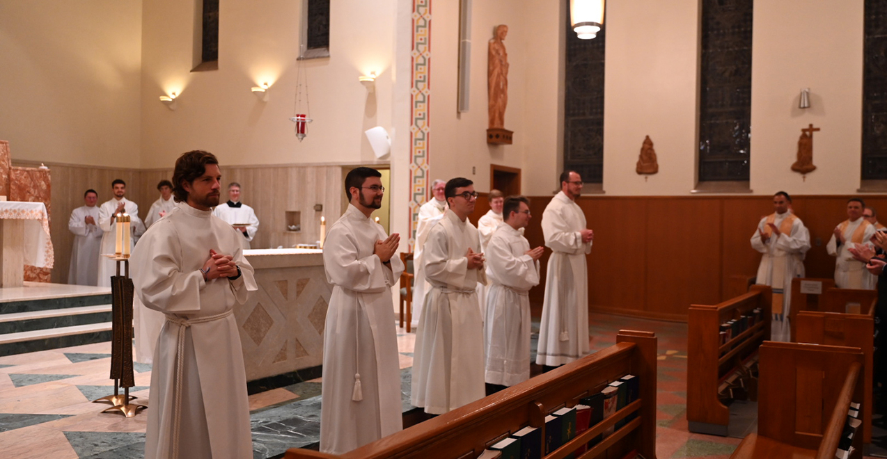 Five seminarians instituted into ministry of lector