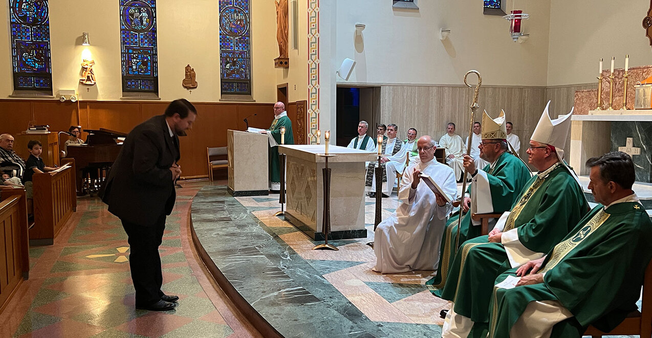 Five Men Accepted Into Candidacy For Permanent Diaconate