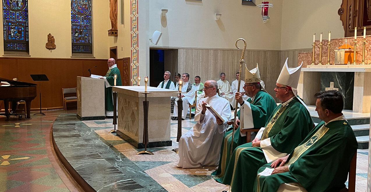 Five men accepted into candidacy for permanent diaconate