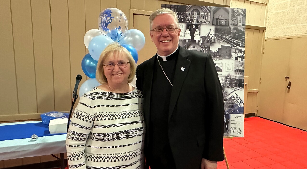 Bishop Woost helps St. Mary Magdalene Parish mark 75 years