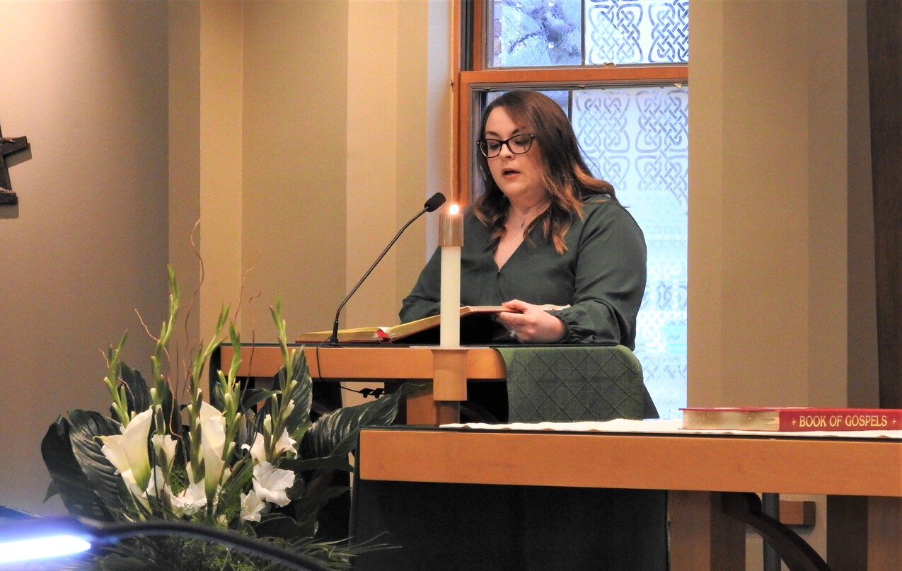 Bishop Woost helps St. Mary Magdalene Parish mark 75 years