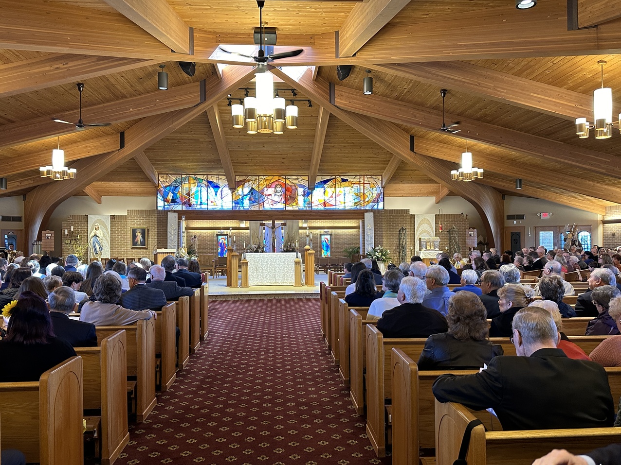 Father Tim Gareau installed as third pastor of St. Colette Parish