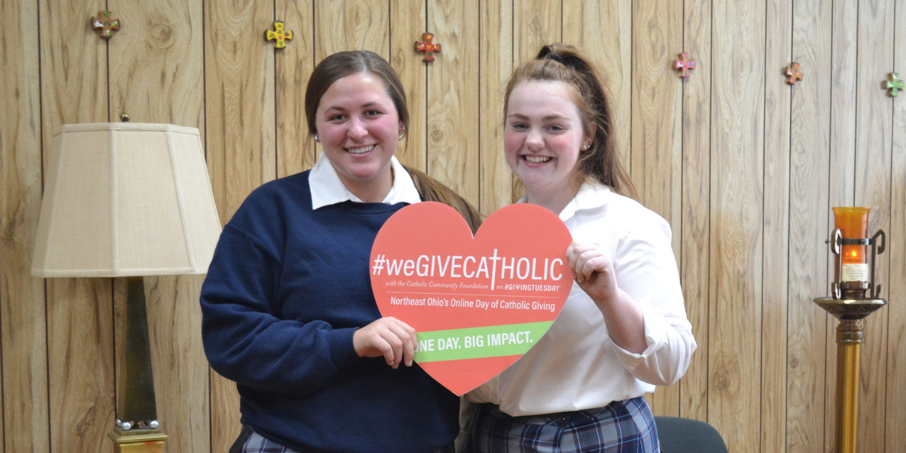 Support a school during #weGiveCatholic and update classrooms that build a future