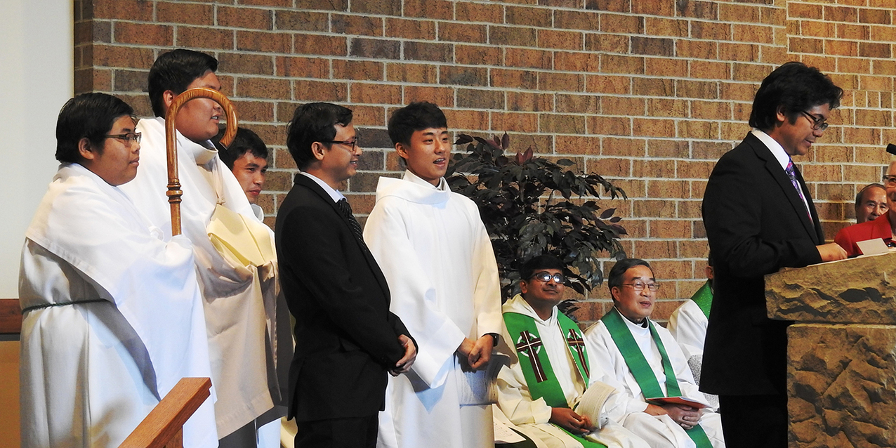 Bishop Amos joins Asian Catholic community for annual Mass, celebration