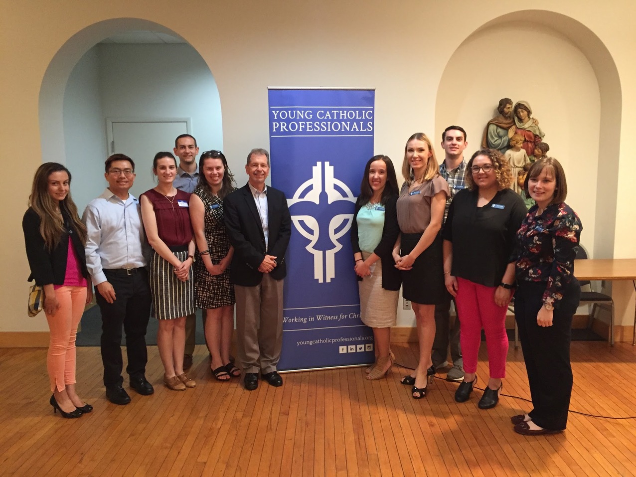 Young Catholic Professionals shows how faith fits into career objectives, leadership styles